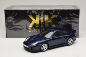 Porsche 911 996 GT2 Temno Modra Metalik KK-Scale 1:18 KKDC181452 Kovina – slika 6 od 6