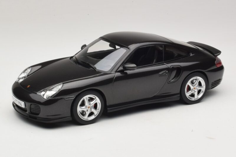 Porsche 911 996 Turbo Črna Metalik KK-Scale 1:18 KKDC181472 Kovina