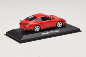 Porsche 911 996 Turbo Rdeč Maxichamps 1:43 940069300 Kovina – slika 2 od 5