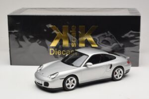 Porsche 911 996 Turbo Srebrn KK-Scale 1:18 KKDC181471 Kovina – slika 6 od 6