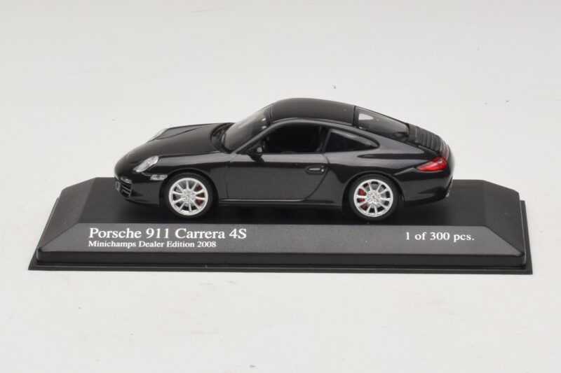Porsche 911 997 Carrera 4S Siva Metalik Minichamps 1:43 403066430 Kovina