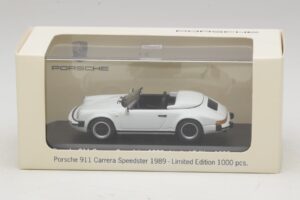 Porsche 911 G-Series Carrera Speedster Bel Omejena Izdaja Minichamps 1:43 MAP02002608 Kovina – slika 5 od 5
