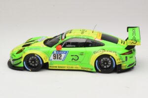 Porsche 911 GT3 R #912 Manthey Racing R. Lietz / P. Pilet / F. Makowiecki / N. Tandy 24 Hours of Nurburgring Winner 2018 Mini – slika 3 od 6