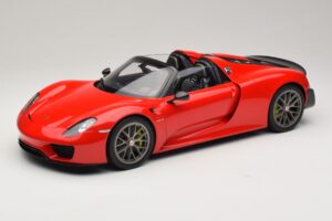 Porsche 918 Spyder Weissach Package Guards Red AUTOart 1:12 12122 Kovina