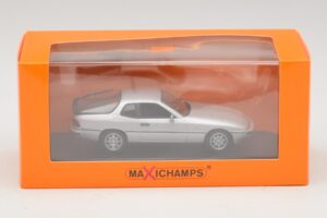 Porsche 924 Srebrn Maxichamps 1:43 940062120 Kovina – slika 5 od 5