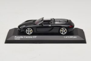 Porsche Carrera GT Črn Minichamps 1:43 430060230 Kovina