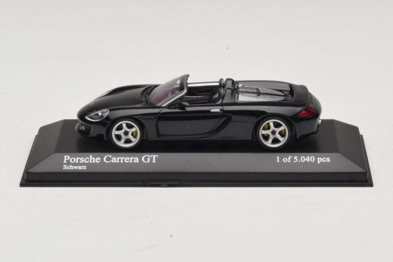 Porsche Carrera GT Črn Minichamps 1:43 430060230 Kovina