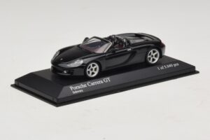 Porsche Carrera GT Črn Minichamps 1:43 430060230 Kovina – slika 2 od 5