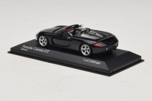 Porsche Carrera GT Črn Minichamps 1:43 430060230 Kovina – slika 3 od 5