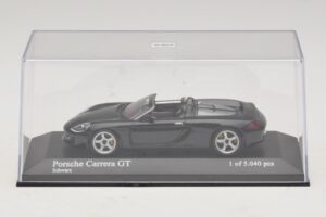 Porsche Carrera GT Črn Minichamps 1:43 430060230 Kovina – slika 4 od 5