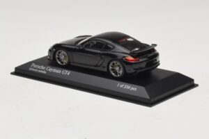 Porsche Cayman GT4 981 Black Metallic Minichamps 1:43 410066121 Diecast – slika 3 od 5