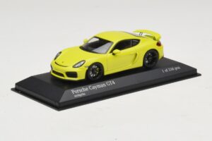 Porsche Cayman GT4 981 Zelen Minichamps 1:43 410066122 Kovina – slika 2 od 5