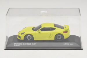 Porsche Cayman GT4 981 Zelen Minichamps 1:43 410066122 Kovina – slika 4 od 5