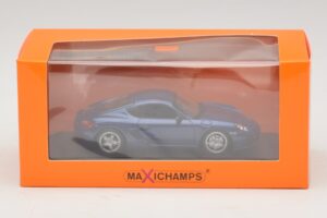 Porsche Cayman S 987 Modra Metalik Maxichamps 1:43 940065621 Kovina – slika 5 od 5