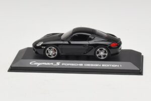 Porsche Cayman S 987 Porsche Design Edition 1 Črn Minichamps 1:43 400065622 Kovina