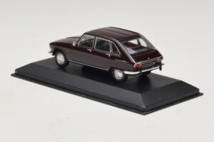 Renault 16 Temno Rdeč Minichamps 1:43 400113104 Diecast – slika 3 od 5