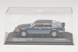 Rover Vitesse SD1 3.5 V8 Modra Metalik Minichamps 1:43 400138501 Kovina – slika 4 od 5