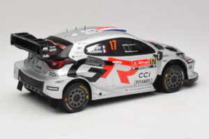 Toyota GR Yaris Rally1 #17 S. Ogier / V. Landais Rally Portugal Winner 2025 IXO 1:18 18RMC250A Kovina – slika 2 od 6