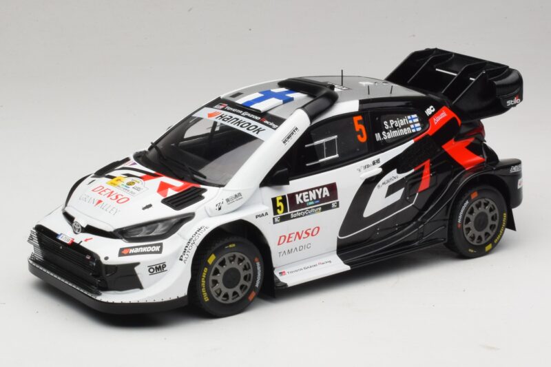 Toyota GR Yaris Rally1 #5 S. Pajari / E. Malkonen Rally Kenya 2025 IXO 1:18 18RMC246 Kovina