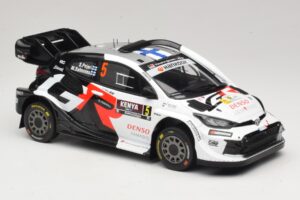 Toyota GR Yaris Rally1 #5 S. Pajari / E. Malkonen Rally Kenya 2025 IXO 1:18 18RMC246 Kovina – slika 4 od 6