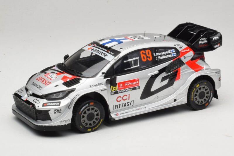 Toyota GR Yaris Rally1 #69 K. Rovanpera / J. Halttunen Rally Portugal 2025 IXO 1:18 Toyota GR Yaris Rally1 #69 K. Rovanpera / J. Halttunen Rally Portugal 2025 IXO 1:18 18RMC250B Kovina