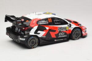 Toyota GR Yaris Rally1 #99 O. Solberg / E. Edmondson Rally Monte Carlo Winner 2026 IXO 1:18 18RMC269A Kovina – slika 2 od 6