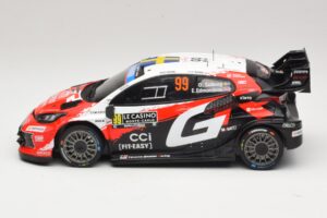 Toyota GR Yaris Rally1 #99 O. Solberg / E. Edmondson Rally Monte Carlo Winner 2026 IXO 1:18 18RMC269A Kovina – slika 3 od 6
