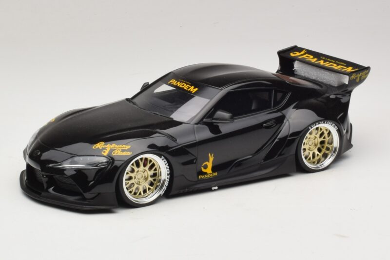 Toyota Supra GR A90 Pandem V1.0 Črn TopSpeed 1:18 Toyota Supra GR A90 Pandem V1.0 Črn TopSpeed 1:18 TS0307 Smola