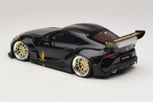 Toyota Supra GR A90 Pandem V1.0 Črn TopSpeed 1:18 TS0307 Smola – slika 5 od 6
