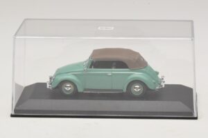 Volkswagen 1200 Kabriolet Mehka Streha Zelen Minichamps 1:43 430052042 Kovina – slika 4 od 5