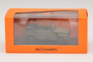 Volkswagen 181 Olivno Zelen Maxichamps 1:43 940050030 Kovina – slika 5 od 5