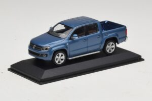 Volkswagen Amarok Modra Metalik Nadomestna Škatla Minichamps 1:43 436058362-R1 Kovina – slika 2 od 5
