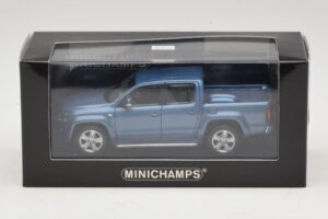 Volkswagen Amarok Modra Metalik Nadomestna Škatla Minichamps 1:43 436058362-R1 Kovina – slika 5 od 5