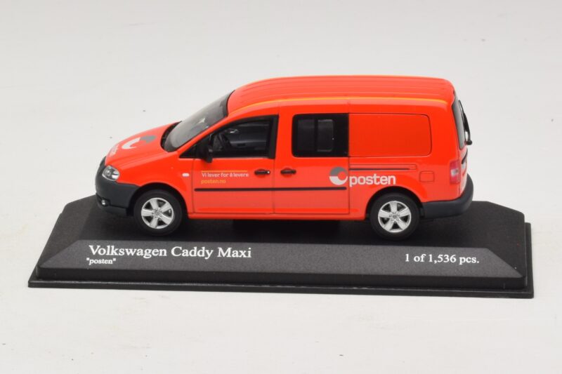 Volkswagen Caddy Maxi Mk3 Norway Post Minichamps 1:43 403057005 Kovina