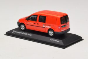 Volkswagen Caddy Maxi Mk3 Norway Post Minichamps 1:43 403057005 Kovina – slika 3 od 5