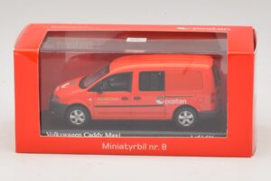 Volkswagen Caddy Maxi Mk3 Norway Post Minichamps 1:43 403057005 Kovina – slika 5 od 5