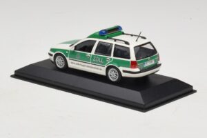 Volkswagen Golf Mk4 Variant Polizei Minichamps 1:43 430056090 Kovina – slika 3 od 5