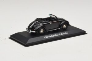 Volkswagen Hebmuller Kabriolet Črn Maxichamps 1:43 940052130 Kovina – slika 2 od 5