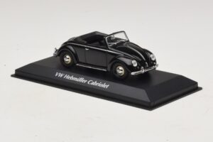 Volkswagen Hebmuller Kabriolet Črn Maxichamps 1:43 940052130 Kovina – slika 3 od 5