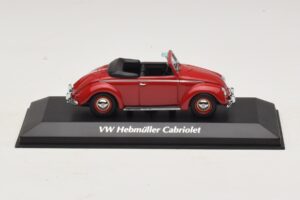 Volkswagen Hebmuller Kabriolet Rdeč Maxichamps 1:43 Volkswagen Hebmuller Kabriolet Rdeč Maxichamps 1:43 940052131 Kovina