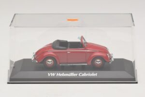 Volkswagen Hebmuller Kabriolet Rdeč Maxichamps 1:43 940052131 Kovina – slika 4 od 5