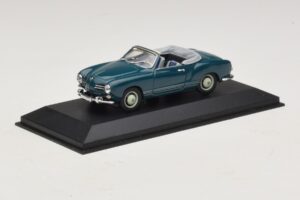 Volkswagen Karmann Ghia Kabriolet Temno Moder Minichamps 1:43 GHIA001 Kovina – slika 2 od 5
