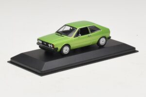 Volkswagen Scirocco Mk1 Zelena Metalik Nadomestna Škatla Maxichamps 1:43 940050420-R1 Kovina – slika 2 od 5