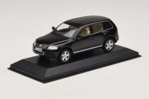 Volkswagen Touareg 7L Črn Minichamps 1:43 TOUAREG002 Kovina – slika 2 od 5