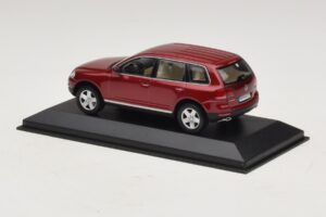 Volkswagen Touareg 7L Rdeč Minichamps 1:43 TOUAREG003 Kovina – slika 3 od 5