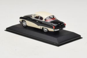 Wartburg A311 Temno Modra Bela Minichamps 1:43 WARBURG001 Kovina – slika 3 od 5