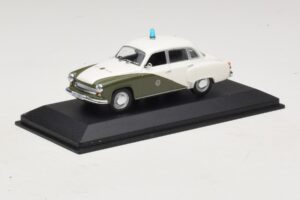 Wartburg A311 Volkspolizei Minichamps 1:43 430015990 Kovina – slika 2 od 5